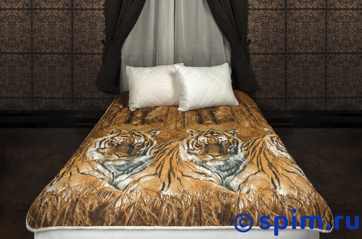 Покрывало Natures Уссурийские тигры с подушкой 160х210 см